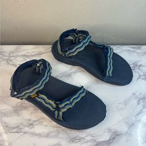 Teva Navy Blue Strappy Outdoor Kids Sandals